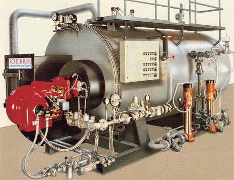 steam boiler